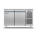 Coldline Pizza Preparation Counter Coldline Underbench Counter SMART refrigerated counter - 2 Door With Stainless Steel Worktop TP13/1ME