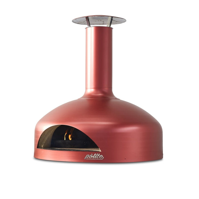 Polito Wood Fire Pizza Oven Shimmering Rose / No Stand / No Wheels Polito Giotto Wood Fire Pizza Oven