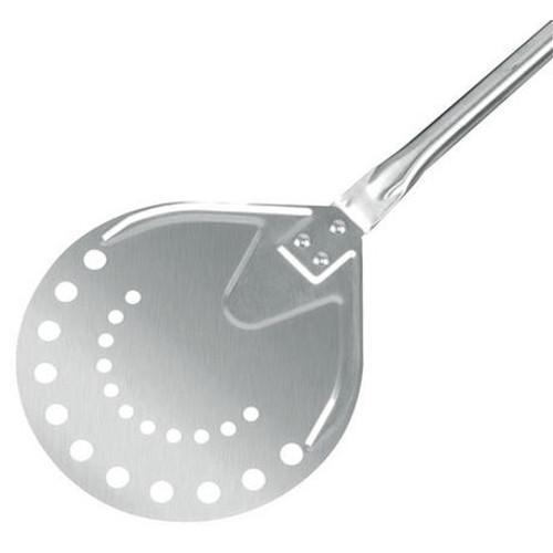 Regina Pizza Tools And Accessories P18F/160 Regina Stainless Steel Pizza Peel Small Perforated Round Blade Pizza Tools And Accessories