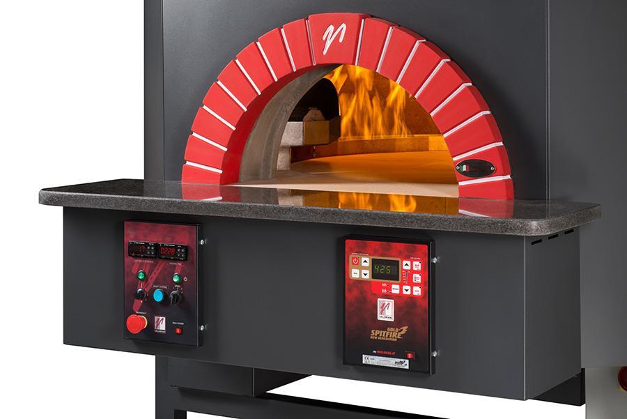 Vesuvio Wood Fire Pizza Oven Vesuvio Rotating 120 Commercial Wood Fired Oven R120