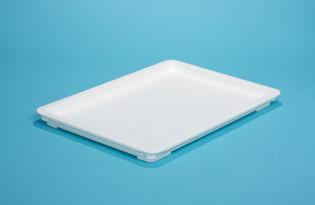 Doughmate Artisan Dough Tray lid in White - small - The Pizza Oven Store