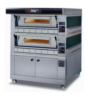 Moretti Forni COMP P110G A-2-S Commercial Pizza Oven - The Pizza Oven Store