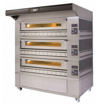Moretti Forni COMP P150G A-3 Commercial Pizza Oven - The Pizza Oven Store