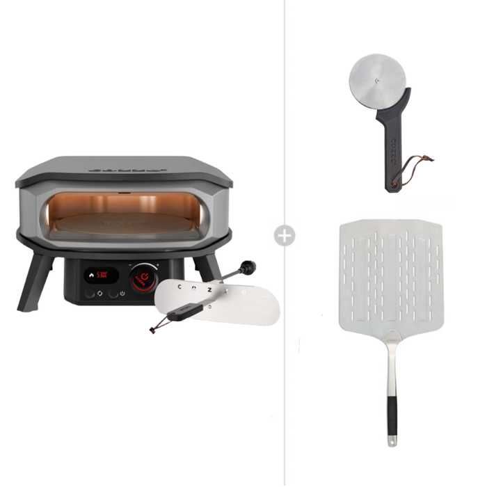 Cozze 13" Premium Electric Pizza Oven Starter Kit