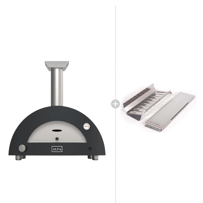 Alfa Forni Moderno 2 Pizze Hybrid Pizza Oven