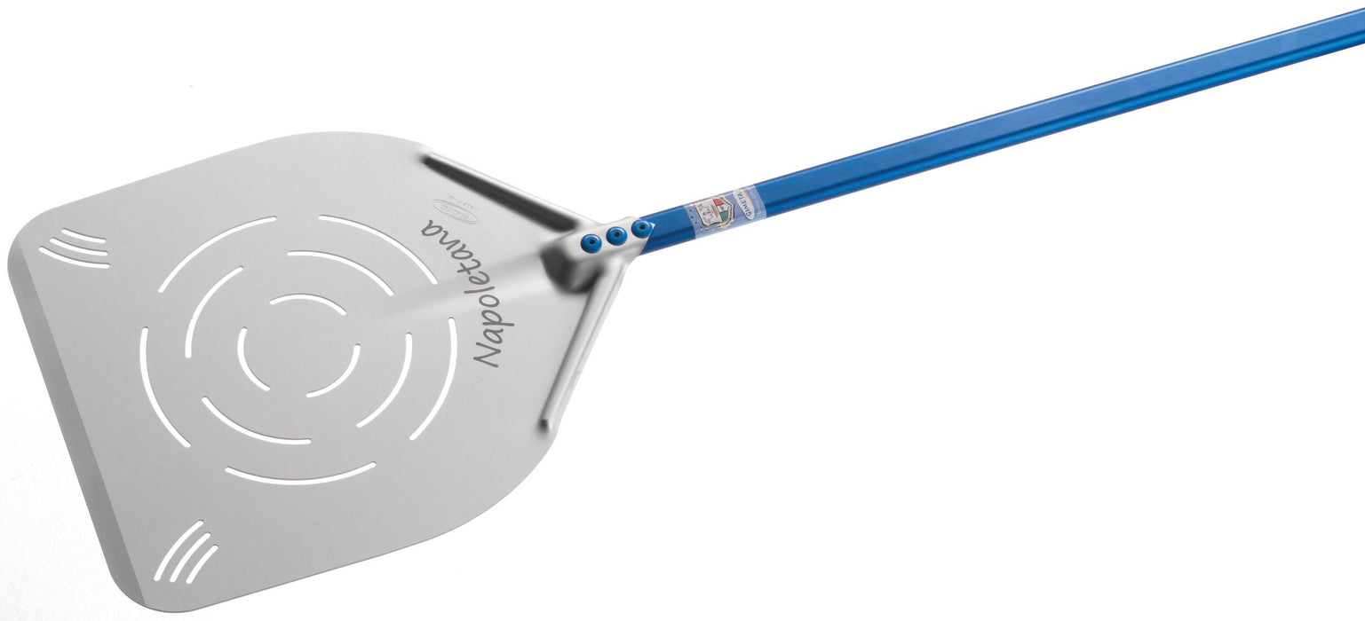 GI Metal Napoletana Square Neutral Anodised Pizza Peels