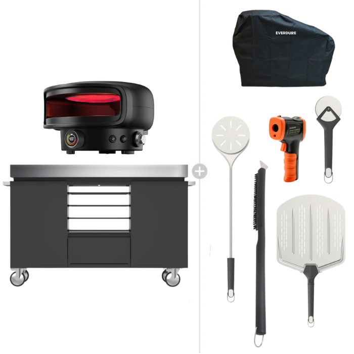 Everdure KILN P Series Portable Pizza Oven (LPG) Ultimate Bundle with Stand
