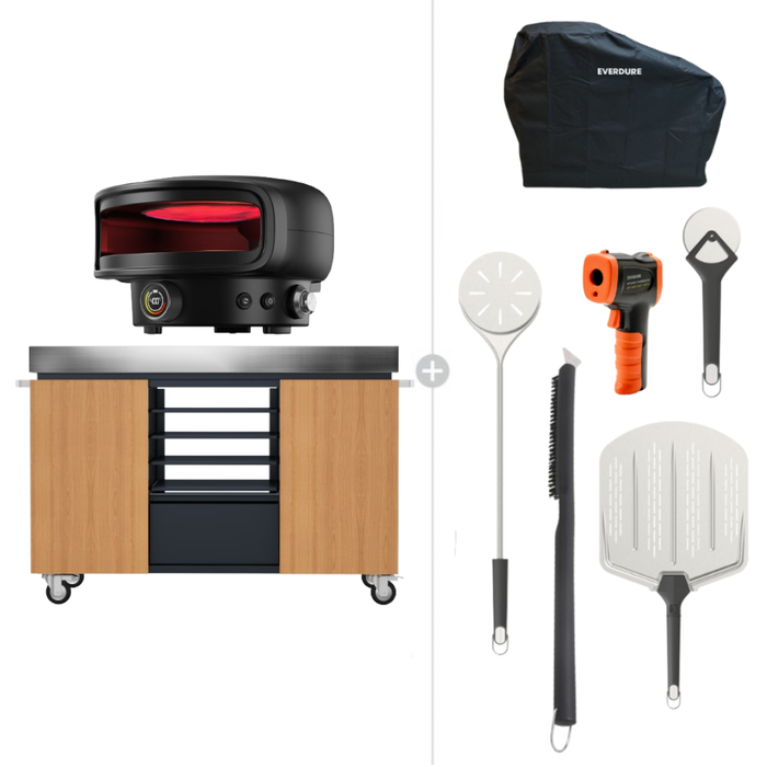 Everdure KILN P Series Portable Pizza Oven (LPG) Ultimate Bundle with Stand