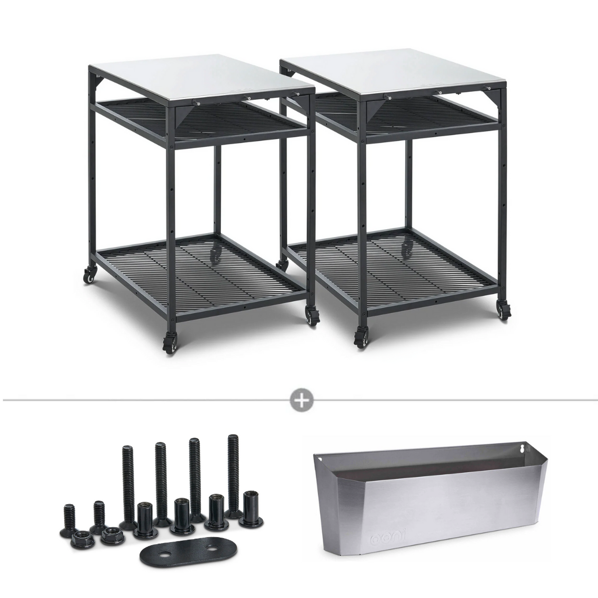 Ooni Modular Medium Table Connected Kit free connector kit and