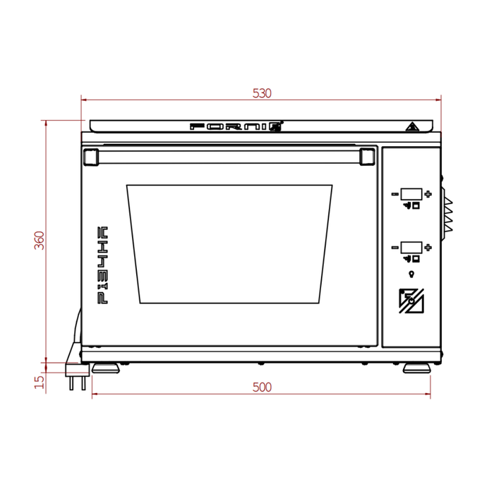 Effeuno Electric Pizza Oven P134HA 509 PRO