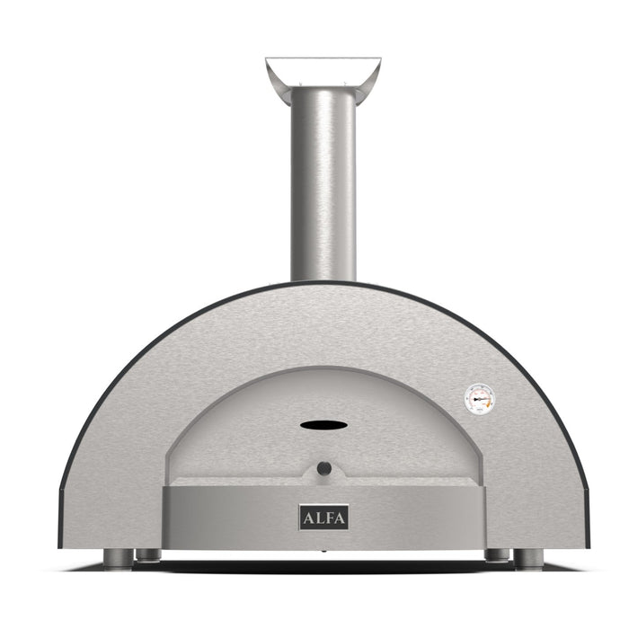 Alfa Forni Classico 4 Pizze Wood Pizza Oven (Ardesia Grey)