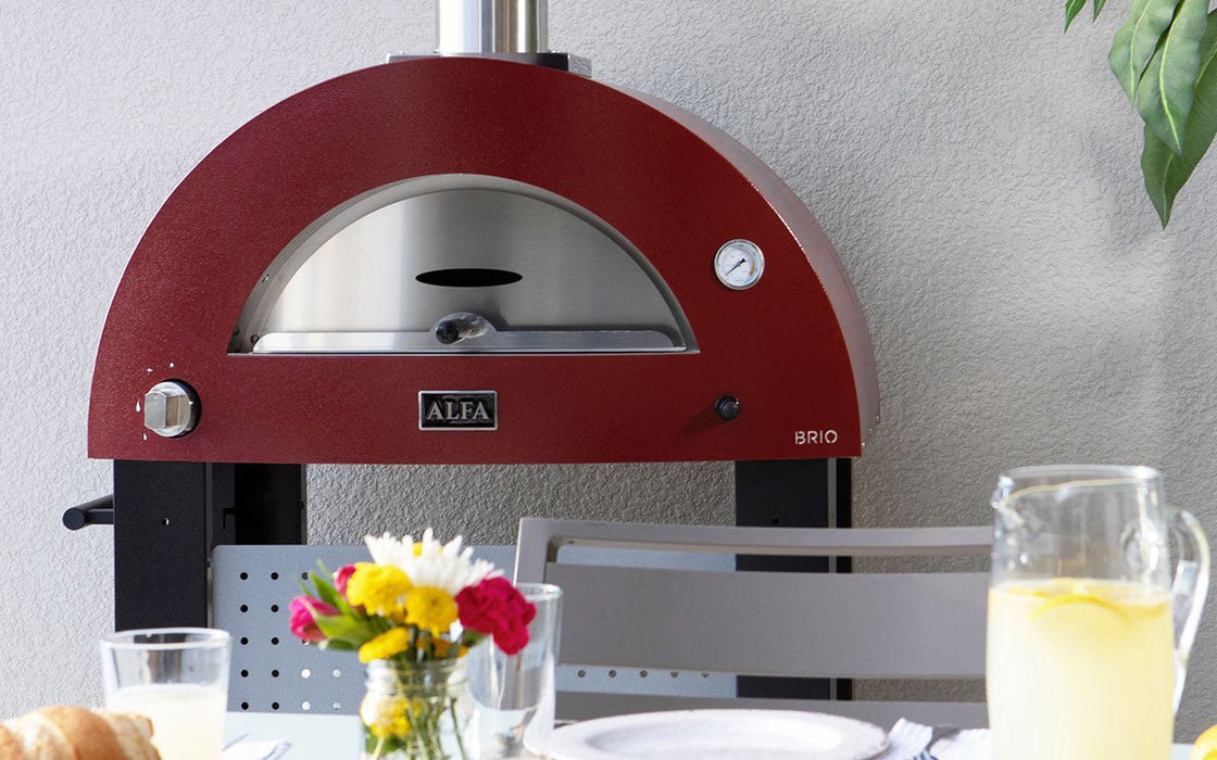 Alfa Pizza Ovens Alfa Brio Wood & Gas Fired Hybrid Pizza Oven