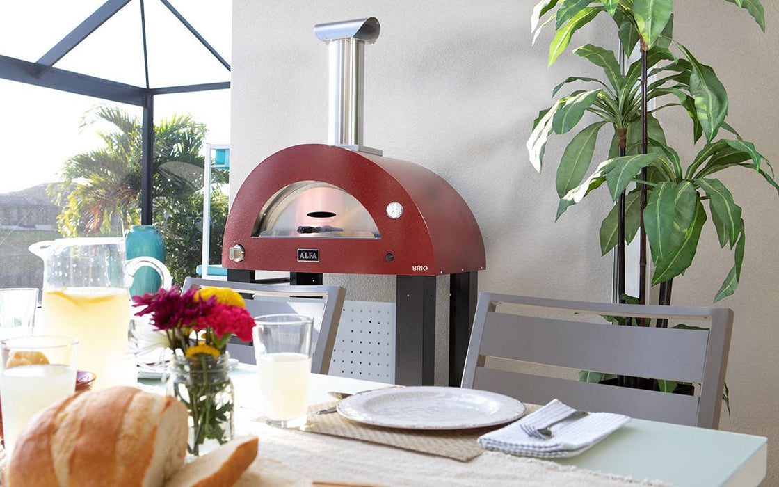 Alfa Pizza Ovens Alfa Brio Wood & Gas Fired Hybrid Pizza Oven