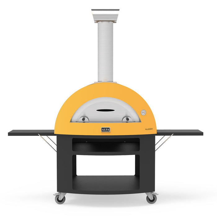 Alfa Pizza Ovens Yellow / with Oven Base (+$2499) Alfa Allegro Wood Fired Pizza Oven