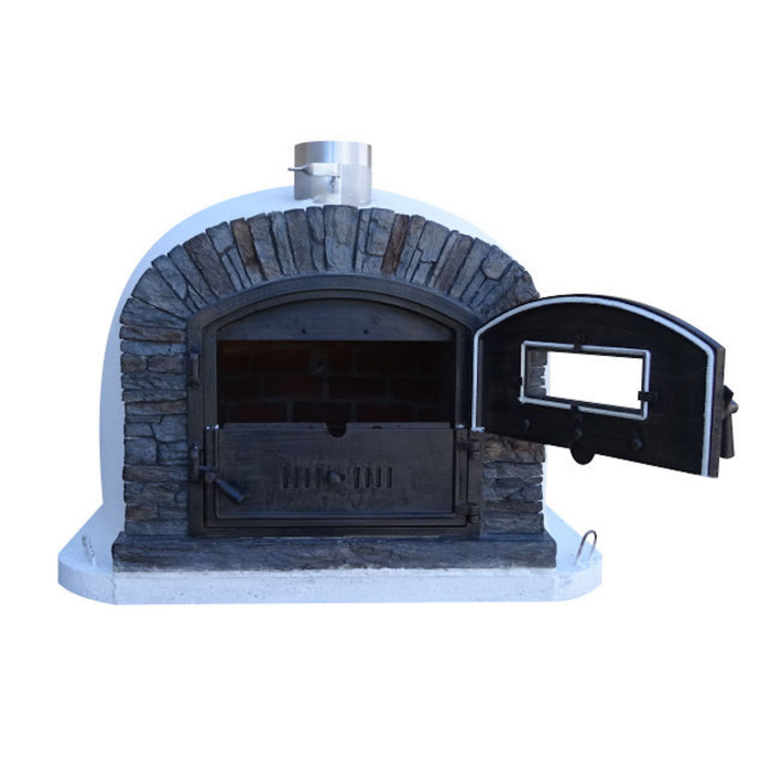 Authentic Pizza Oven Wood Fire Oven Authentic Ventura Premium Black Wood Fire Residential Pizza Oven