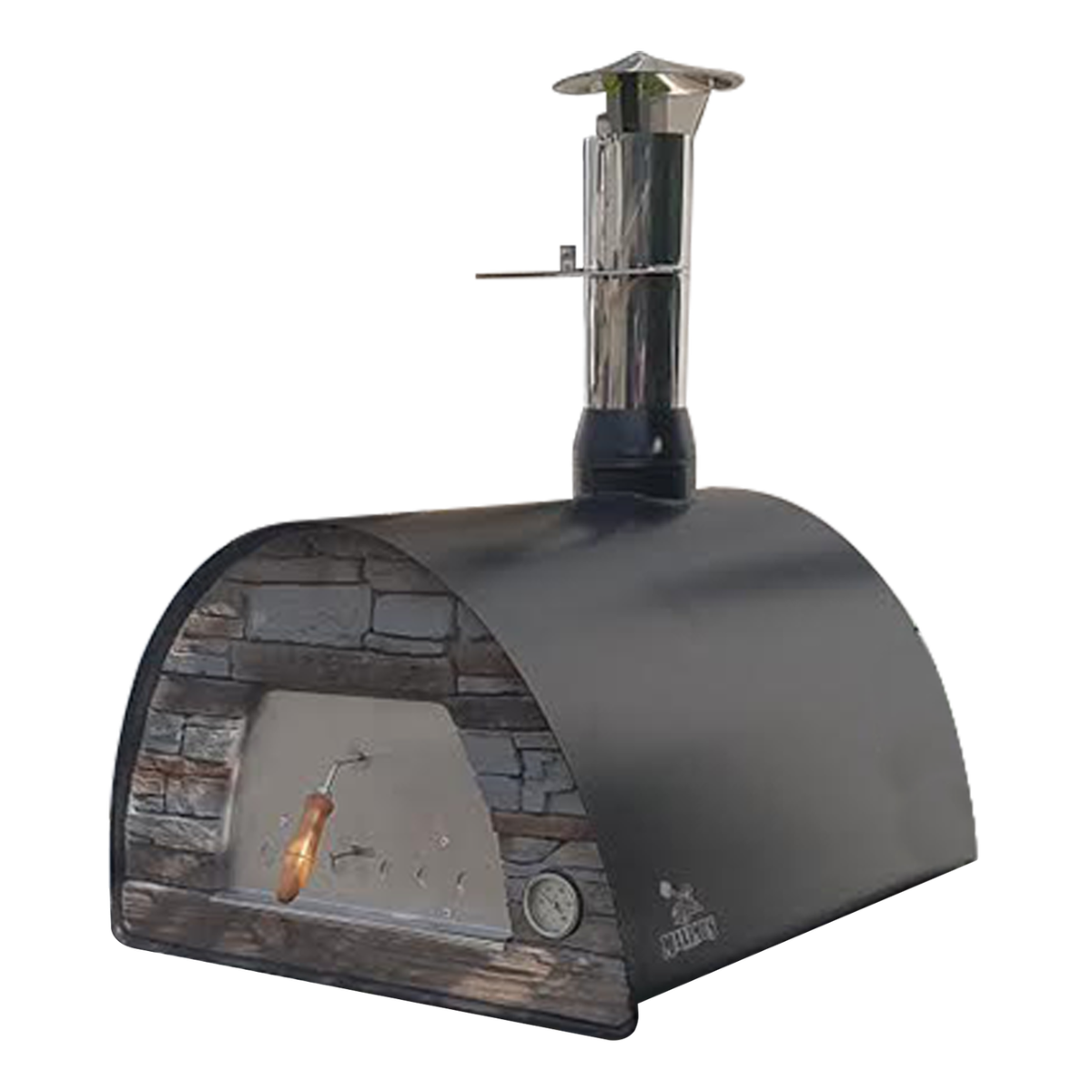 Authentic Maximus Black Wood Fire Pizza Oven The Pizza Oven Store AUS