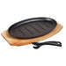 Benzer Cast Iron Cookware Benzer Cast Iron 27cm  Sizzler with Wooden Tray