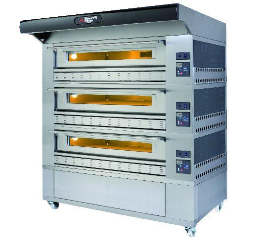 Moretti Forni Deck Oven Moretti Forni COMP P150G A-3 Commercial Pizza Oven
