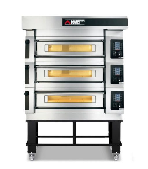 Moretti Forni Deck Oven Moretti Forni COMP S50E/3/S Commercial Pizza Deck Oven