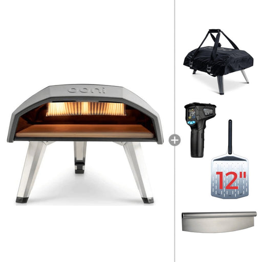Ooni Gas Oven Ooni 12" Perforated Peel +$30 Ooni Koda 12 | Portable Outdoor Gas Pizza Oven 'Protect & Serve' Bundle