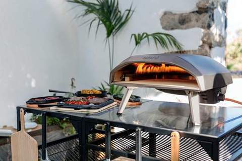Ooni pizza ovens Ooni Koda 16 | Portable Gas Pizza Oven with Argheri Trio Tool Set