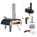 Ooni pizza ovens Wood Only / Perforated Peel (+$30) / Ooni Ooni Karu 12G | Wood Fired Pizza Oven - Protect & Serve Bundle