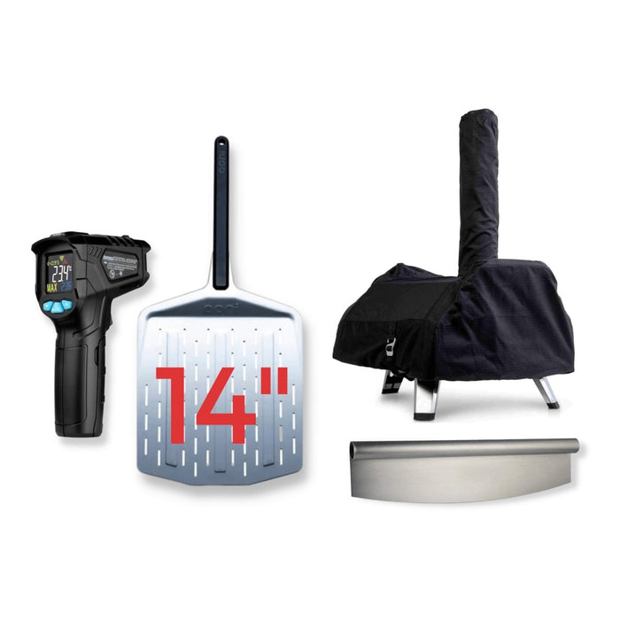 Ooni Pizza Tools And Accessories Ooni Karu 16 (+$89.99) / 14" Perforated Peel (+$50) / None Ooni Protect and Serve Accessories Bundle