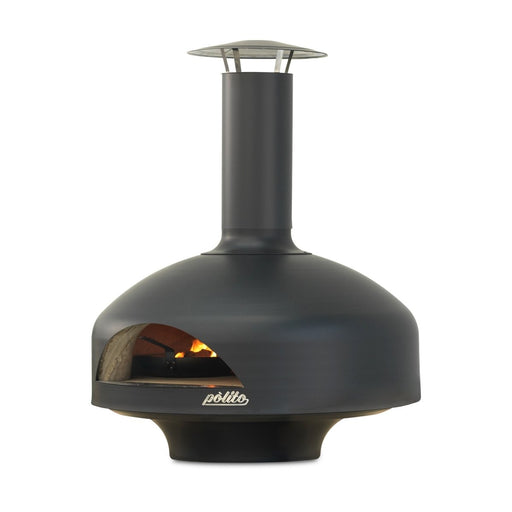 Polito Wood Fire Pizza Oven Black / Bench Stand / No Wheels Polito Giotto Wood Fire Pizza Oven