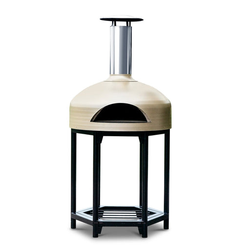 Polito Wood Fire Pizza Oven Champagne / Hex Stand 1060mm high / No Wheels Polito Giotto Wood Fire Pizza Oven