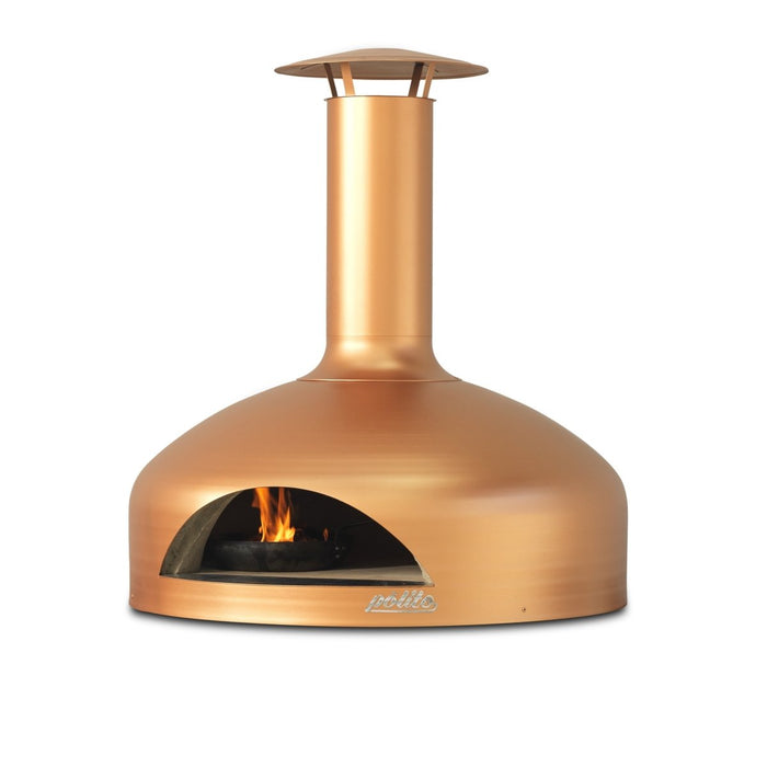 Polito Wood Fire Pizza Oven Copper / No Stand / No Wheels Polito Giotto Wood Fire Pizza Oven