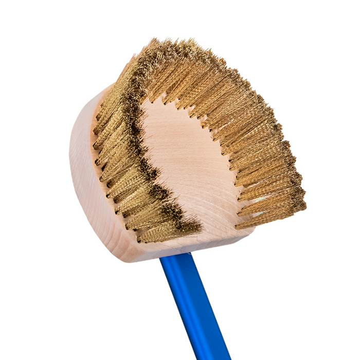 Gi.Metal Azzurra Round Brass Bristle Brush AC-SPT