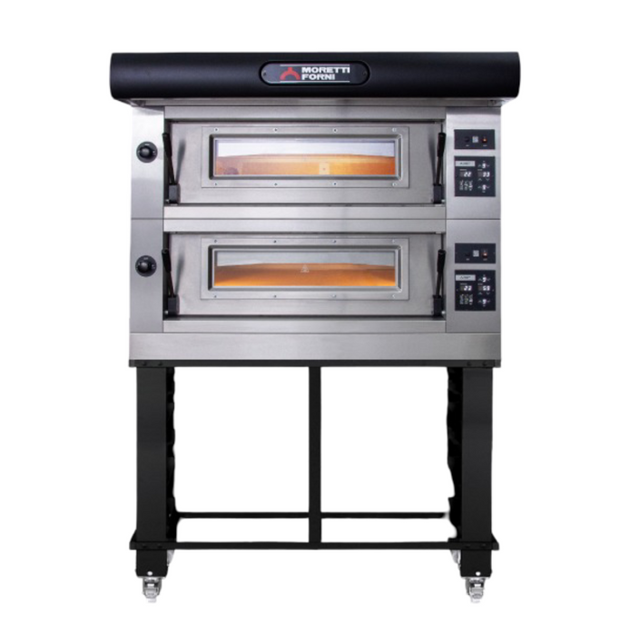 Moretti Forni Serie P - Amalfi  Commercial Pizza Oven COMP B/2/S