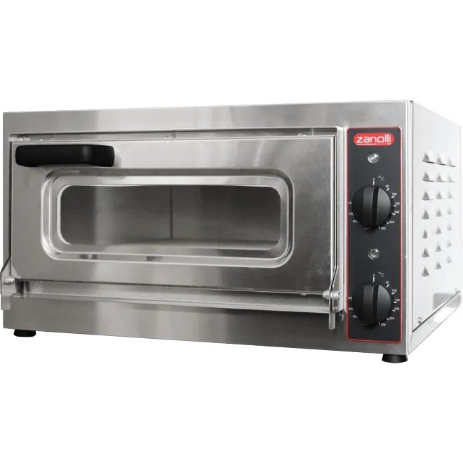 Zanolli Countertop Oven Zanolli Vulcano Compact double deck oven with chamber size