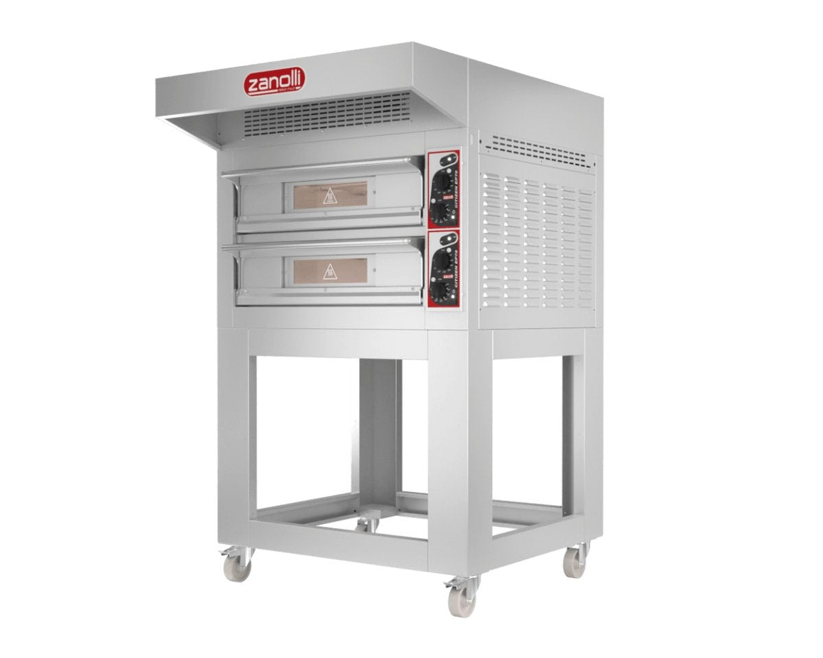 Zanolli Citizen EP70 Series Electric 4+4 pizza double pizza Deck oven The Pizza Oven Store AUS