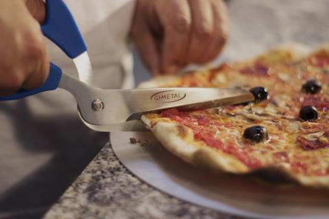 Gi.Metal Pizza Scissors in Stainless Steel - The Pizza Oven Store
