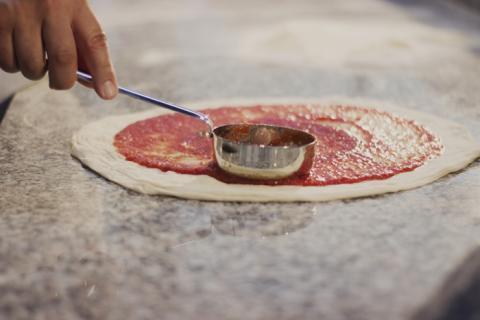 Gi.Metal Tomato Dosing Ladle - The Pizza Oven Store