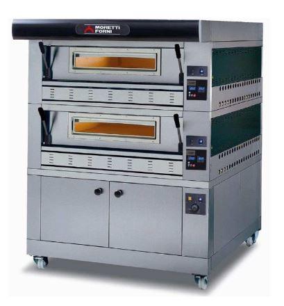 Moretti Forni COMP P110G B-2-S Commercial Pizza Oven - The Pizza Oven Store